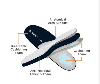 Chaussures orthopédiques extensibles pour femmes