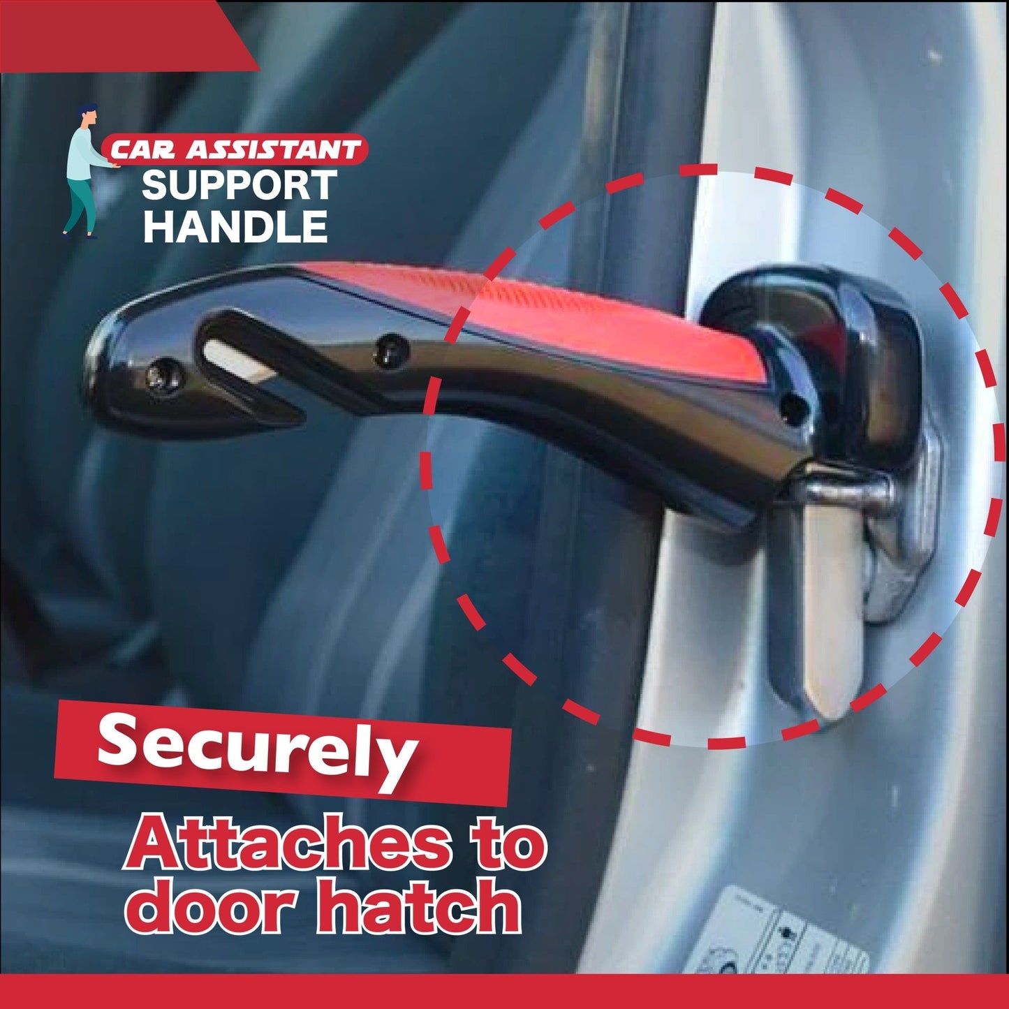 Car Cane™ Poignée de soutien à la mobilité